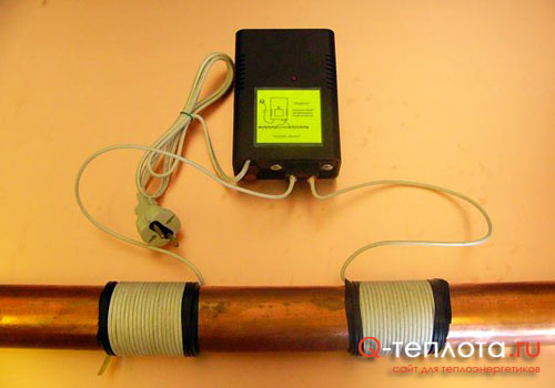 Радиочастотный преобразователь солей жесткости «Рапресол» (3 фото)